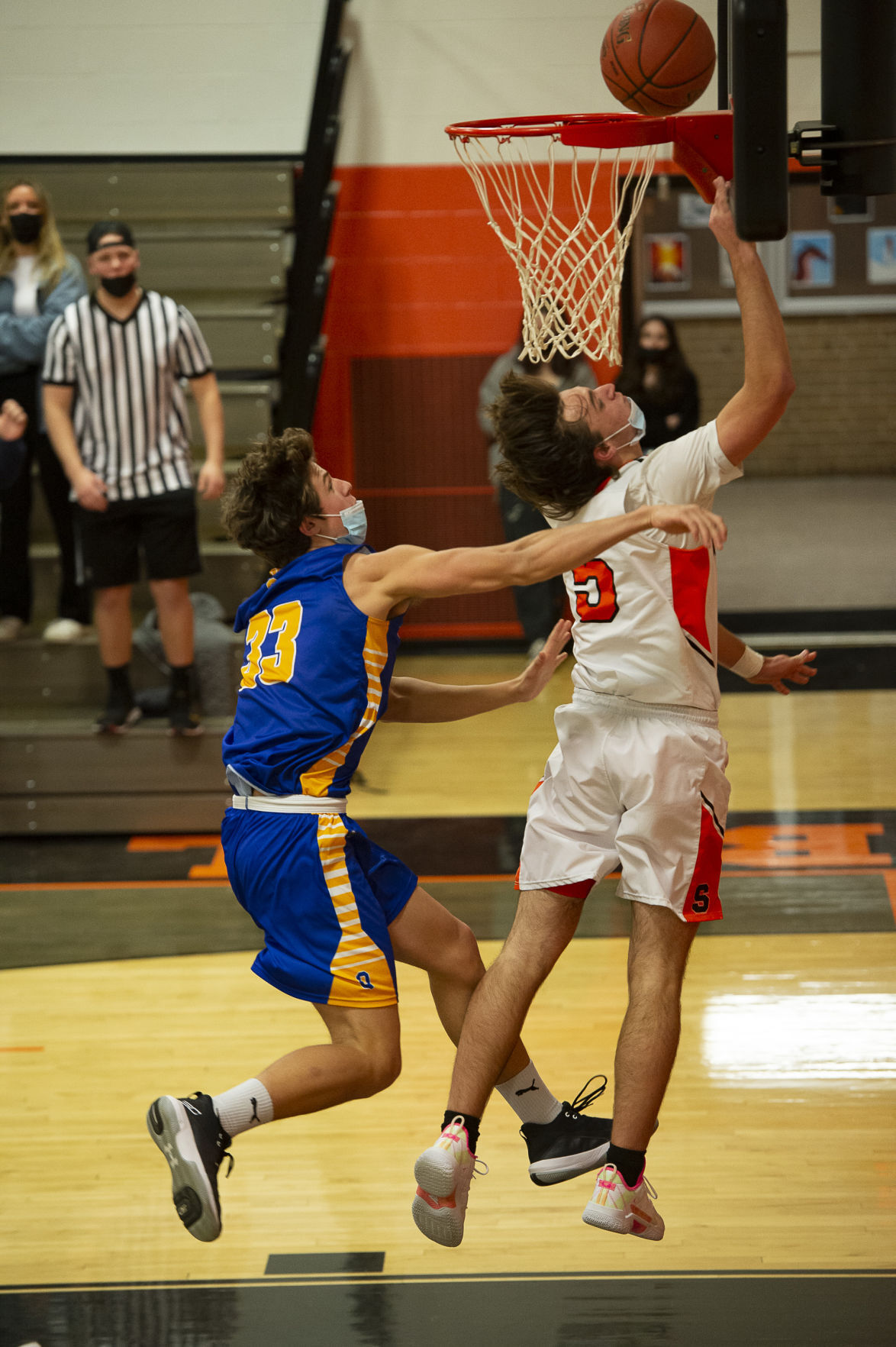 Boys basketball: Queensbury at Schuylerville